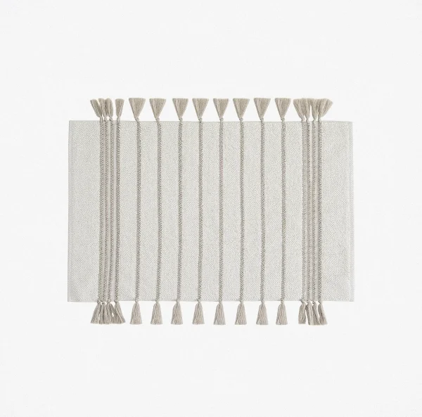 Ecocotton Karnella katoenen badmat Crème 50x80 Cm