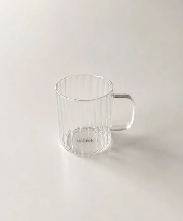 Riffle Cup Borosilicaatglas 350 ml - 4 Delig