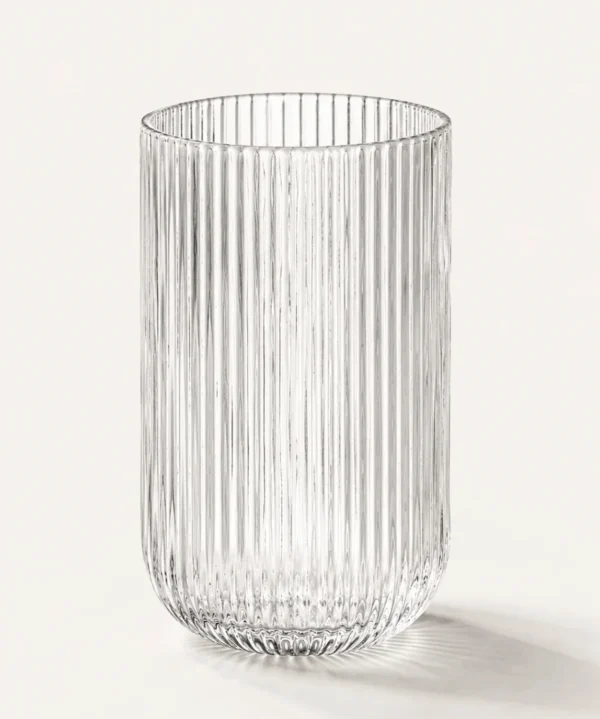 Relief Crystal Long glas 400 ml - 4 Stuks