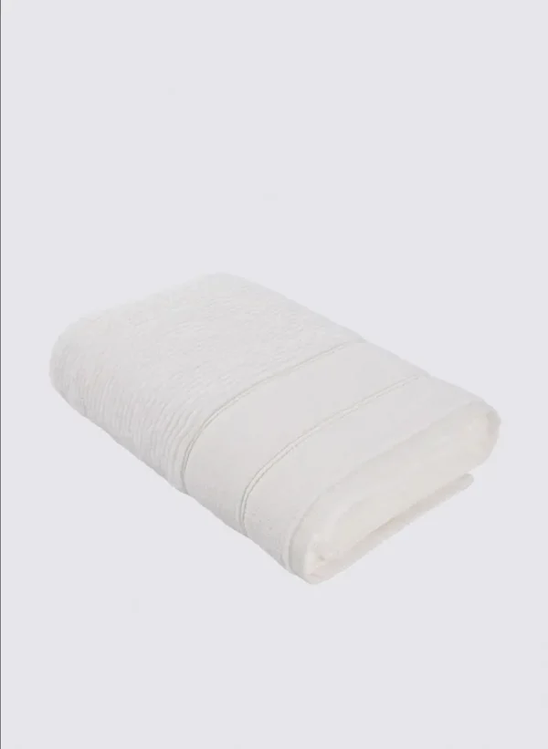 Green Black Eliza Badlaken 100% Katoen Air Twist Cream 80x150 Cm