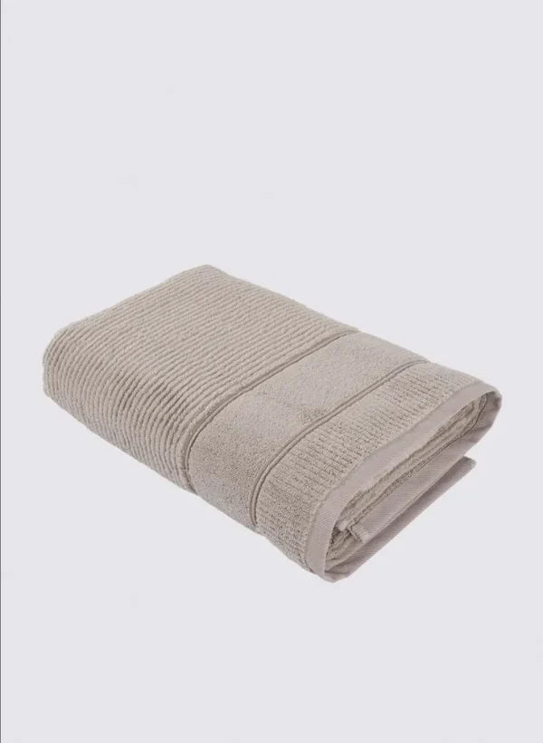 Green Black Eliza Badlaken 100% Katoen Air Twist Beige 80x150 Cm