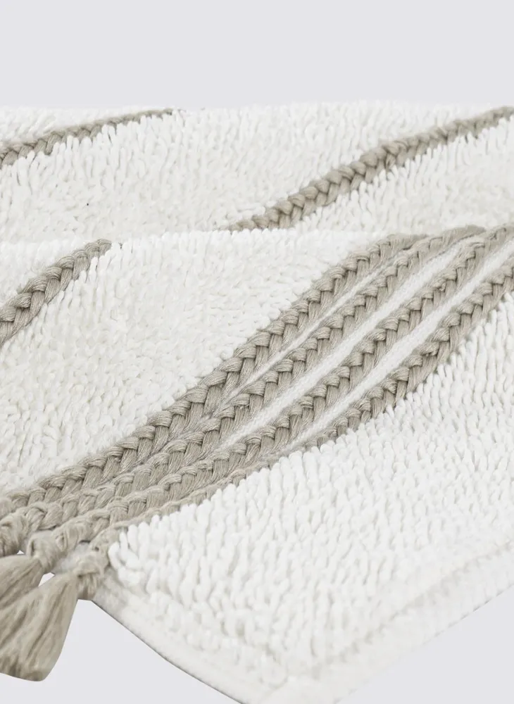 Ecocotton Karnella Badmat 100% Biologisch Katoen Crème 50x80 Cm - Afbeelding 4