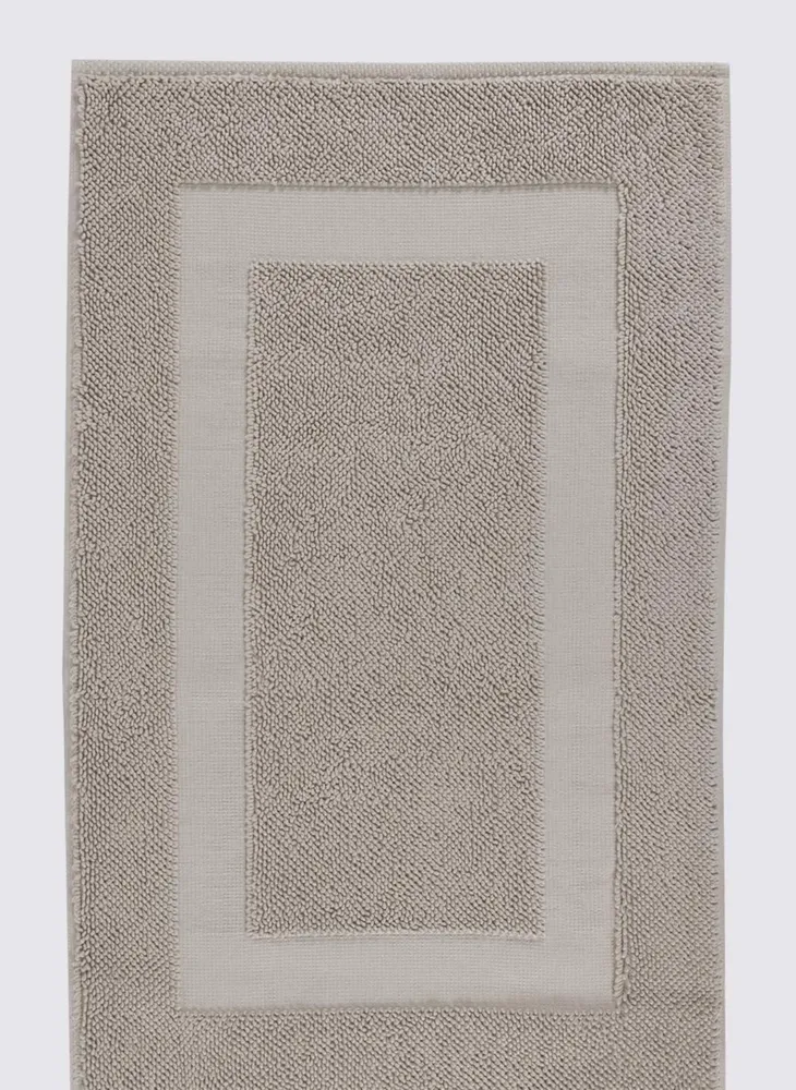 Ecocotton Kaia Badmat 100% Organisch Katoen Beige 50x80 Cm