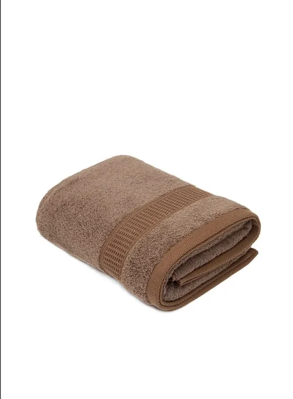 Ecocotton Naia Handdoek Bruin 50x90 Cm