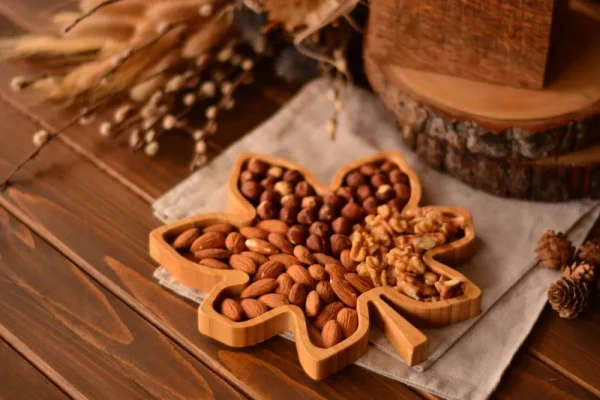 Bambum Lify Ahorn gevormde snackschaal