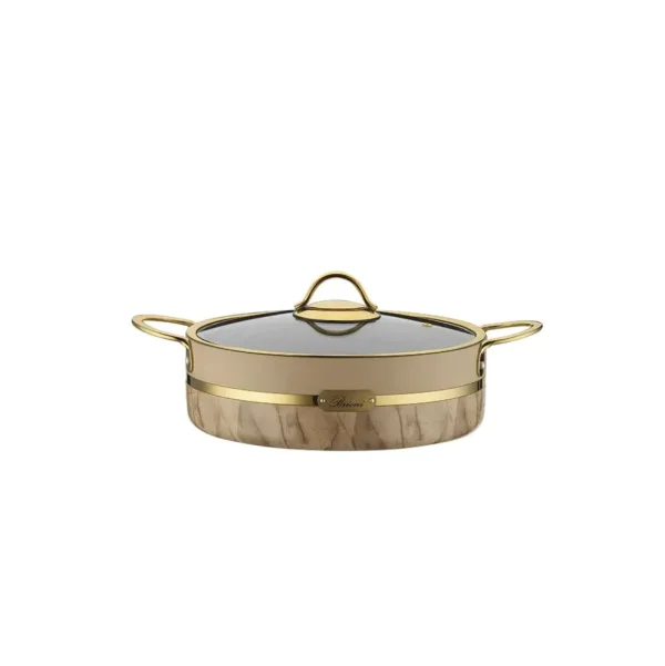 Brioni Selection Plus+ 26 CM Lage Pot Beige
