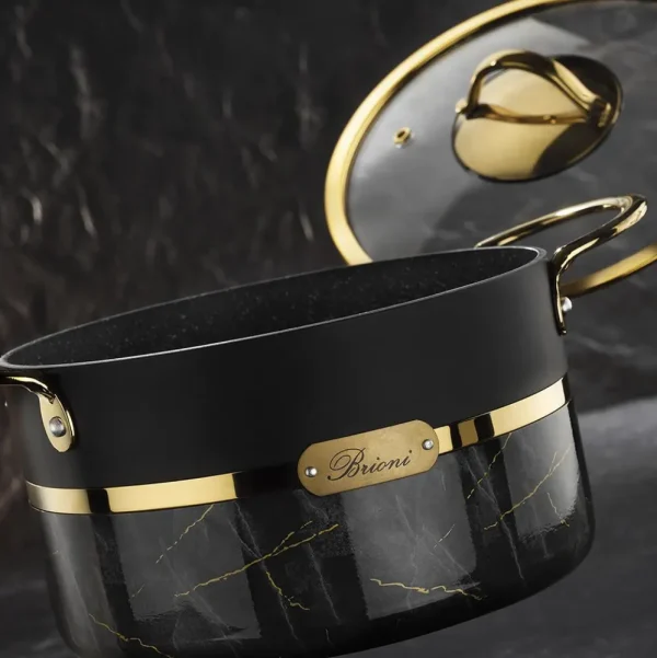 Brioni Selection Plus+ 20 Cm Diepe Pot Zwart