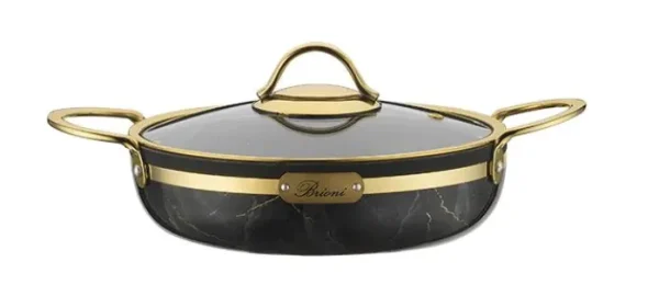 Brioni Selection Plus+ 22 CM Omlette Pan Zwart