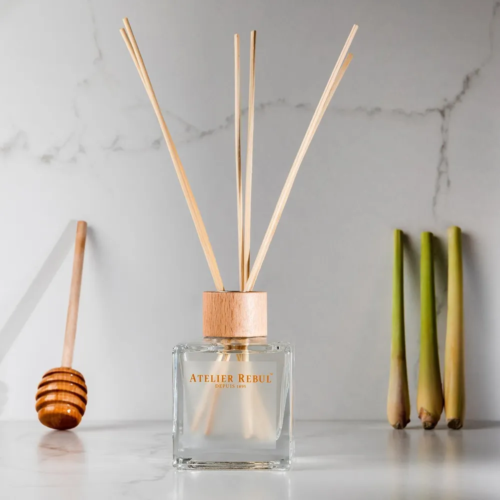 Atelier Rebul Citroengras & Honing Geurstokjes 120ml - Afbeelding 2