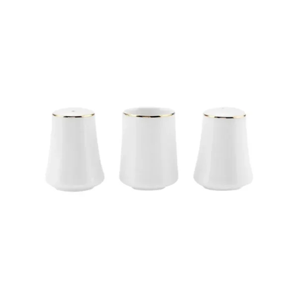 Karaca Elara Zwart Wit 57 Delige 12 Persoons New Bone Serviesset