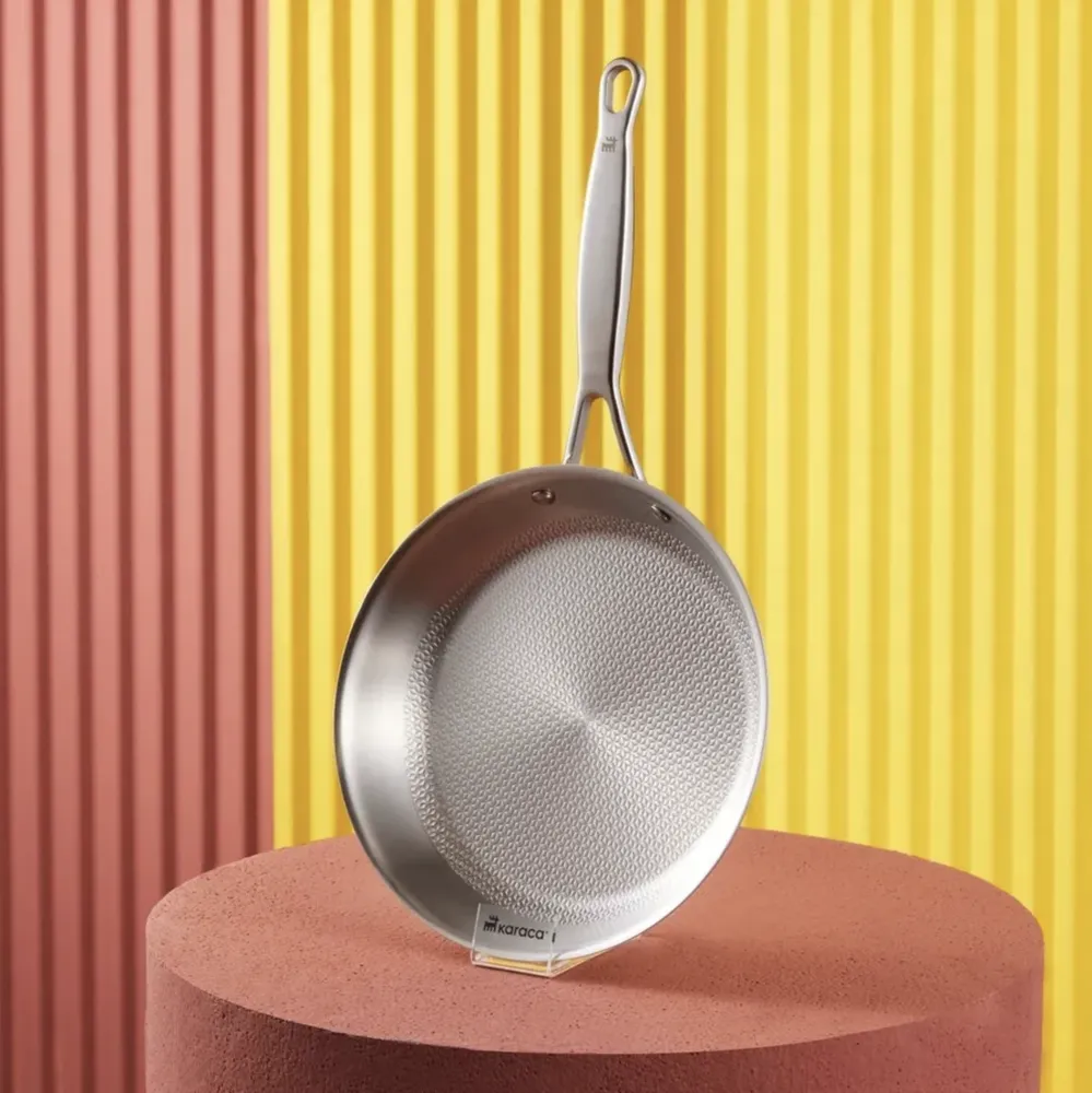 Karaca Power Steel 316+ 3 laags Steel pan 24 cm 1,5 Lt - Afbeelding 1