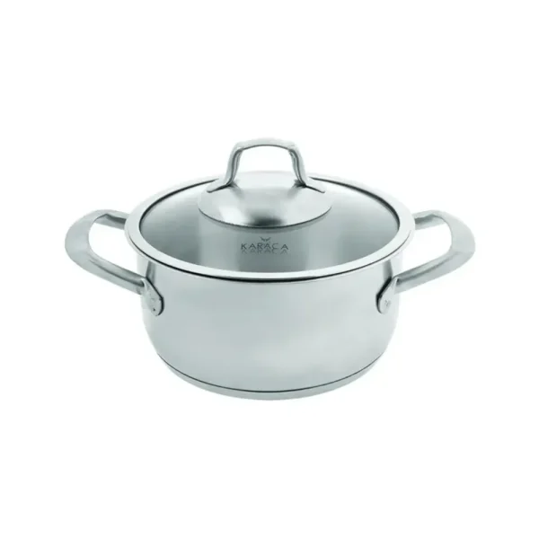 Karaca Bianca Stalen Kookpot 20 cm