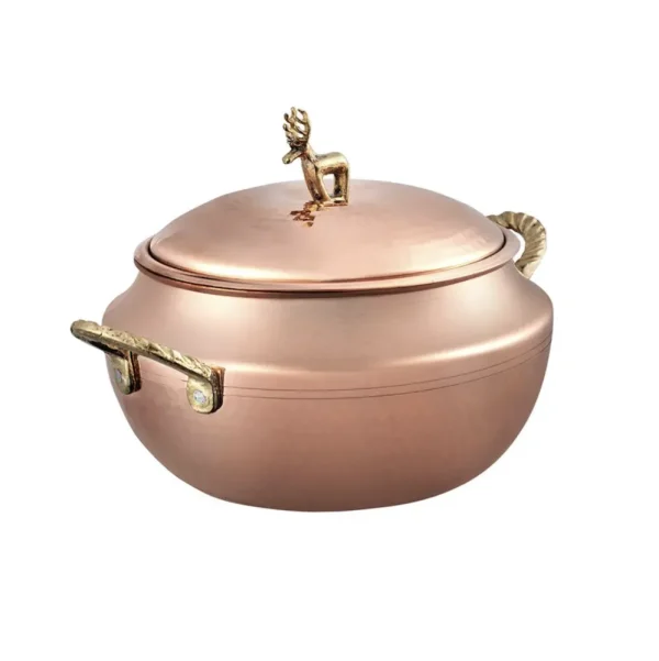 Karaca Alacahöyük Koperen Kookpot 16 cm