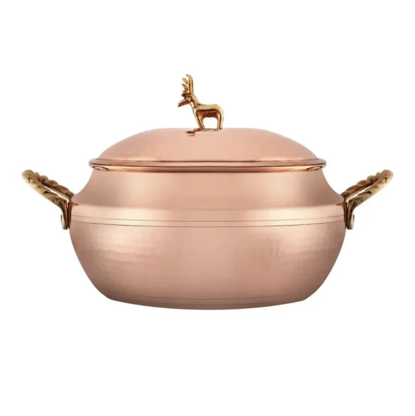 Karaca Alacahöyük Koperen Kookpot 16 cm