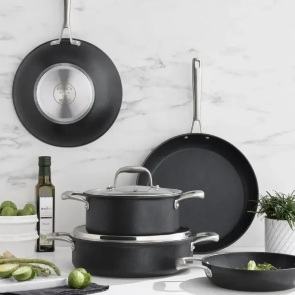 Karaca Bio Diamond Pro 7 Delige Set Met Inductie Basis