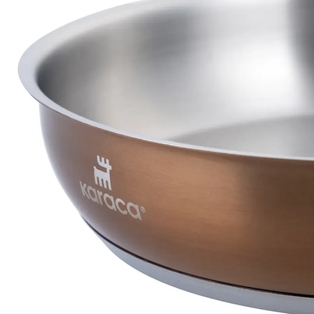 Karaca Rosegold Roestvrijstalen Kookgerei Set 10 Delig - Afbeelding 6