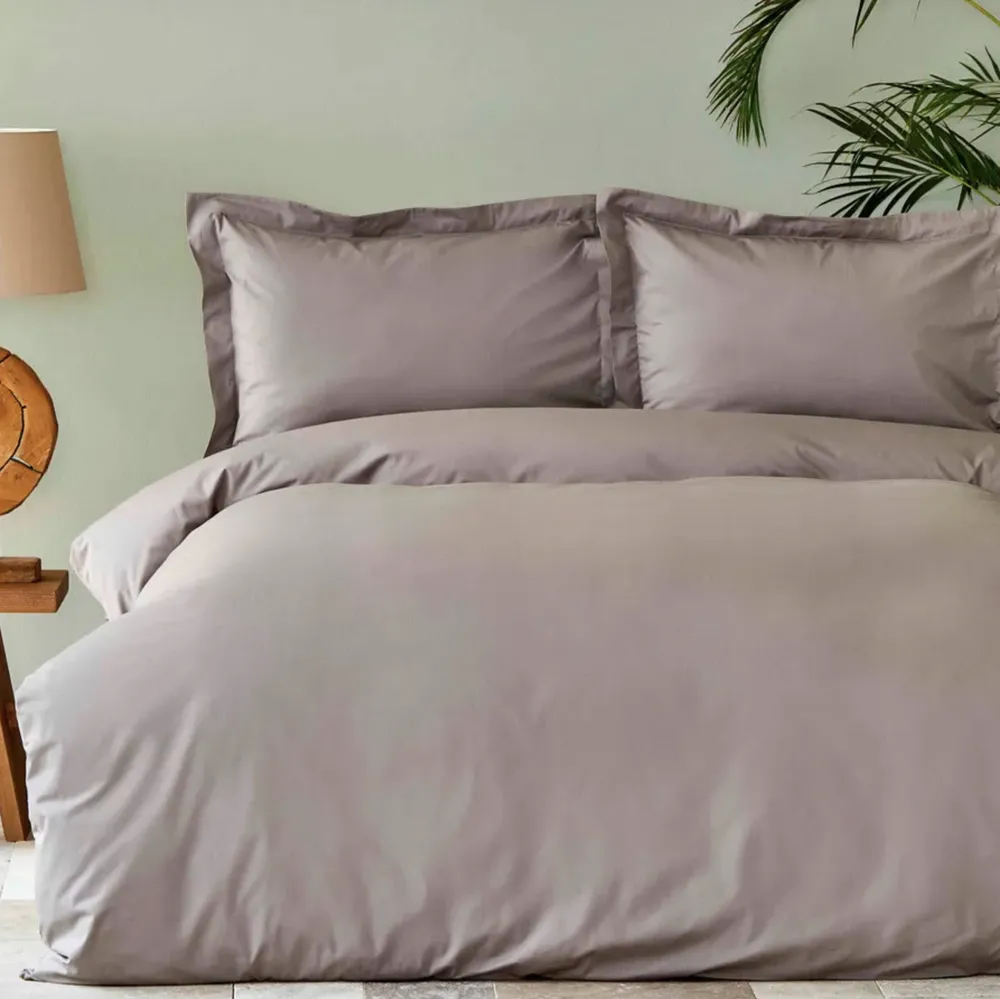 Karaca Home Back To Basic Bruin Tweepersoons Dekbedovertrek Set
