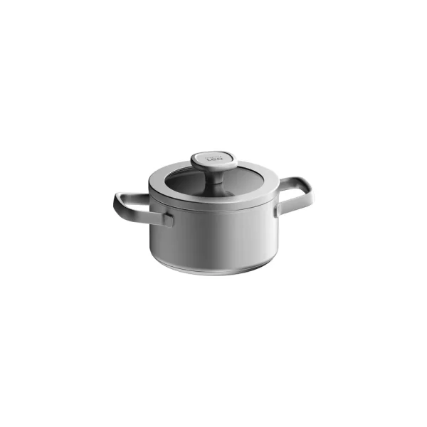 Berghoff LEO RECYCLED R RVS Kookpot Met Deksel 16cm Graphite