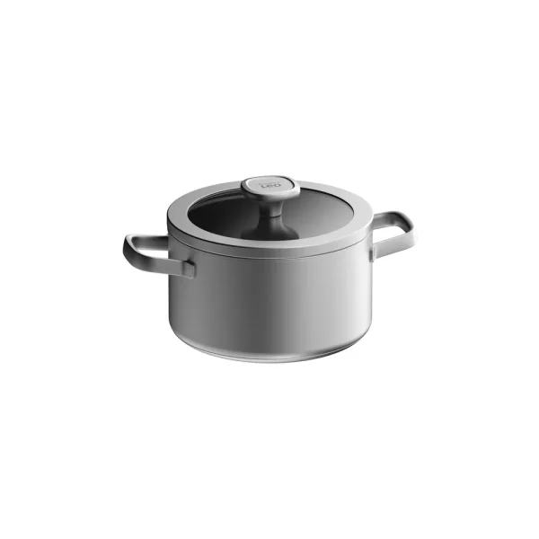 Berghoff LEO RECYCLED R RVS Kookpot Met Deksel 20cm Graphite