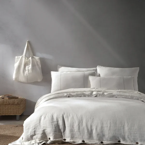 Buldans Galya Dekbedovertrek Set 200x220 cm Off White