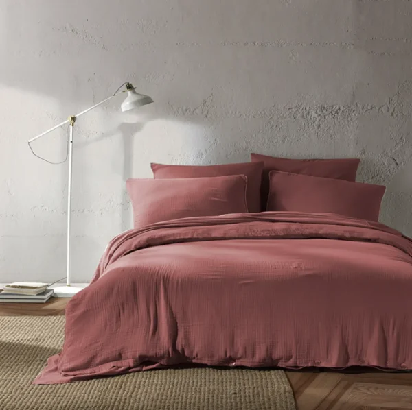 Buldans Yoana Dekbedovertrek Set 200x220 cm Bordeaux