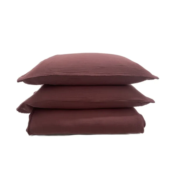 Buldans Yoana Dekbedovertrek Set 200x220 cm Bordeaux