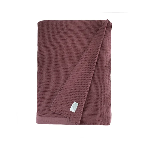 Buldans Bohem Bedsprei 180x240 cm Rustiek Bordeaux