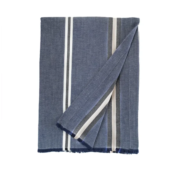 Buldans Aren Deken 180x240 cm Marine Blauw