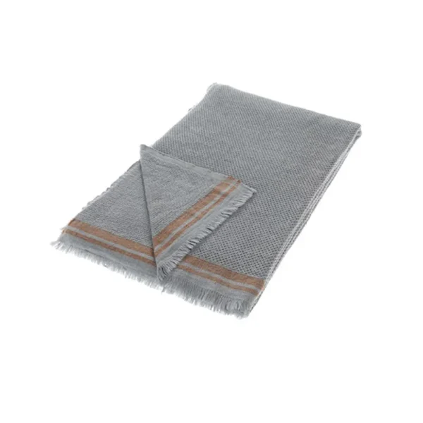 Buldans Petra Bedsprei 180x240 cm Grijs/Tobacco