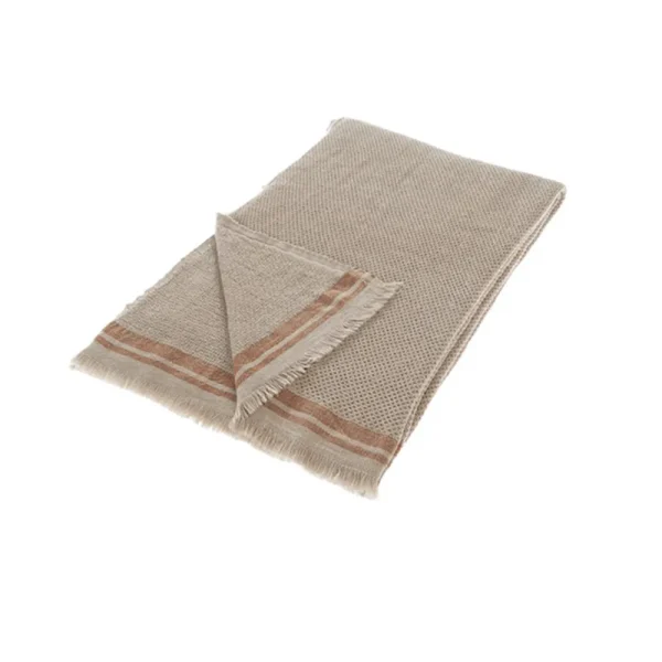 Buldans Petra Bedsprei 240x260 cm Beige/Tobacco