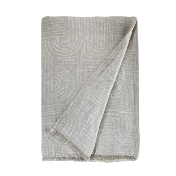 Buldans Miro 100% Linnen Bedsprei 180x240 cm Naturel