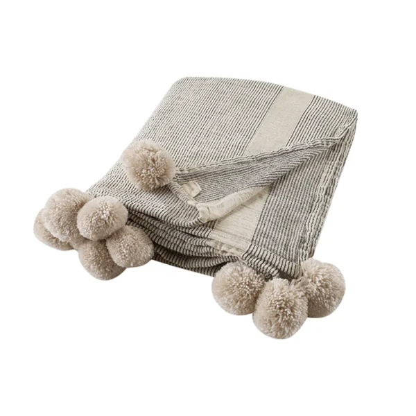 Buldans Korfu Bedsprei 220x240 cm Zwart