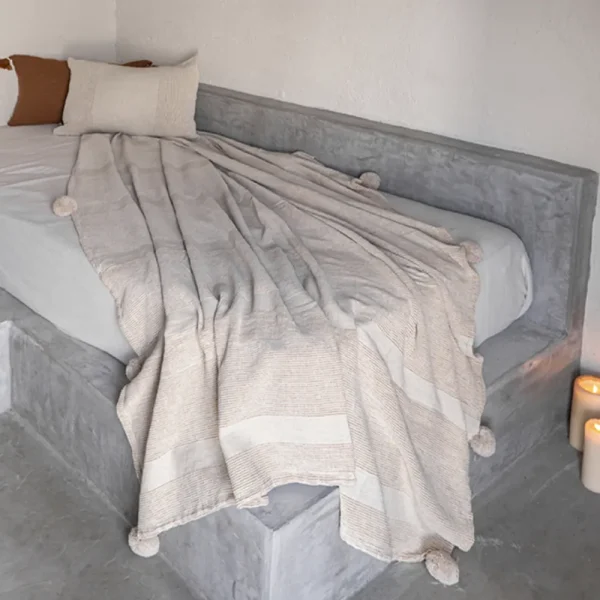 Buldans Korfu Bedsprei 180x220 cm Tobacco