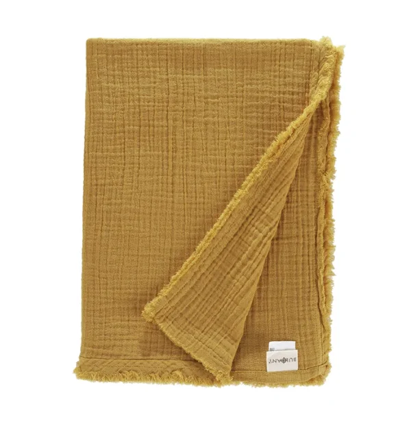 Buldans Bonni Baby Deken 110x150 cm Mango Geel