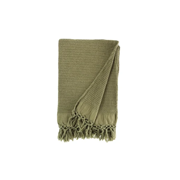 Buldans Bohem Throw 130x170 cm Tijm Groen