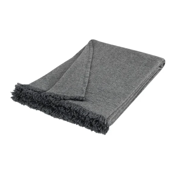 Buldans Oslo Throw 130X170 cm Antraciet