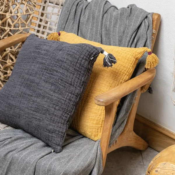 Buldans Odense Throw 150x230 cm Antraciet