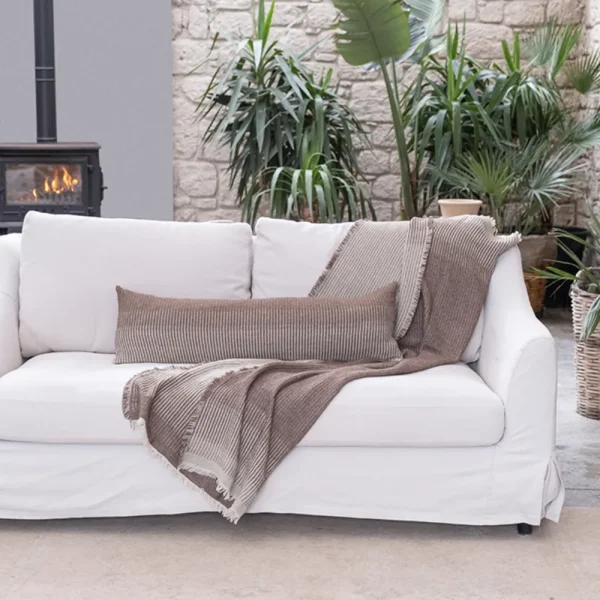 Buldans Amaya Kussen 30x95 cm Kaki