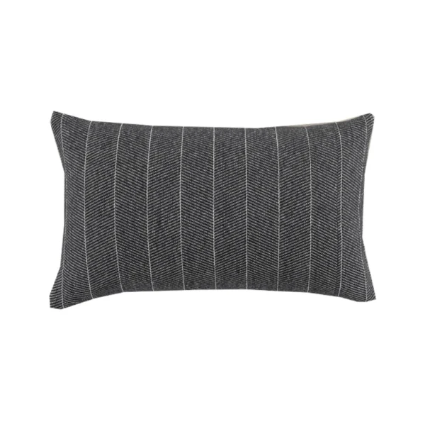 Buldans Bone Kussen 35x55 cm Antraciet