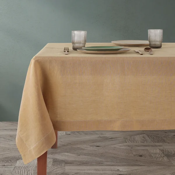 Buldans Bern Tafelkleed 160x300cm Mango Geel