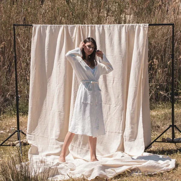 Buldans Bohem Badjas Off White