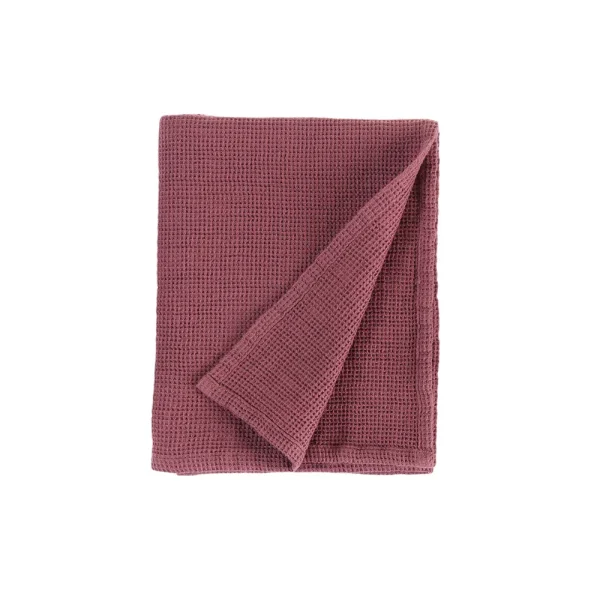 Buldans Suri Mini Waffle Peshkir Rustiek Bordeaux