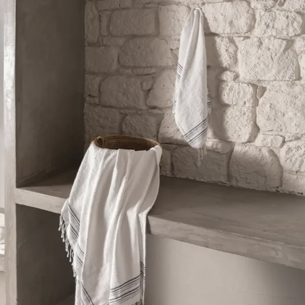 Buldans Rin Peshtemal Off White