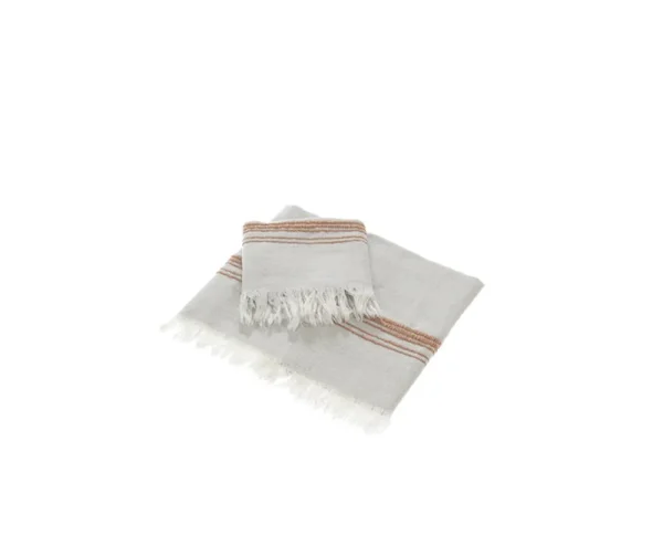 Buldans Marl Peshkir 50x30 cm Beige/Tobacco