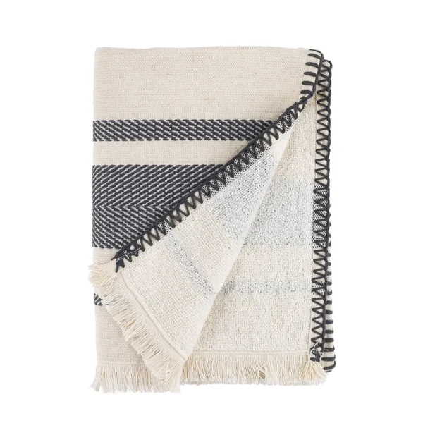 Buldans Terra Handdoek 50x90 cm Antraciet