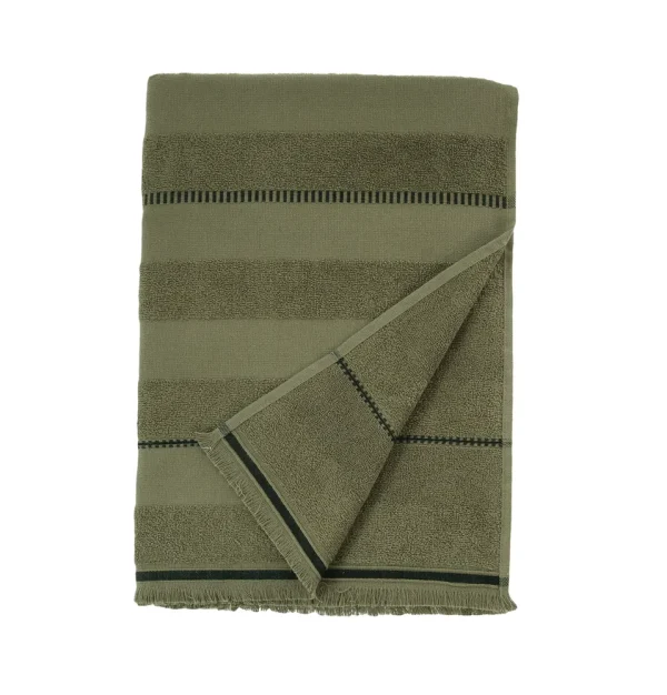 Buldans Atlas Badlaken 90x170 cm Tijm Groen