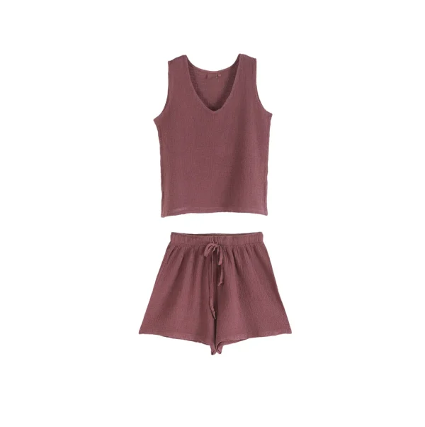 Buldans Asteria Top en Short Rustiek Bordeaux