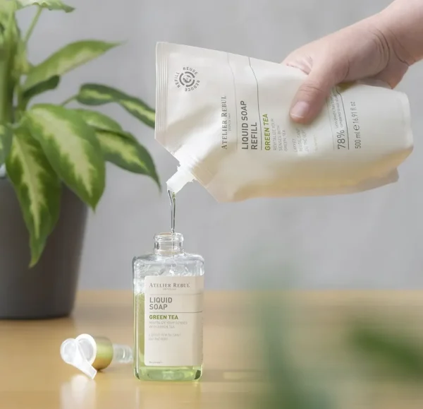 Atelier Rebul Green Tea Handzeep Refill 500 ml