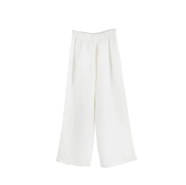 Buldans Amalfi 100% Linnen Broek Off White