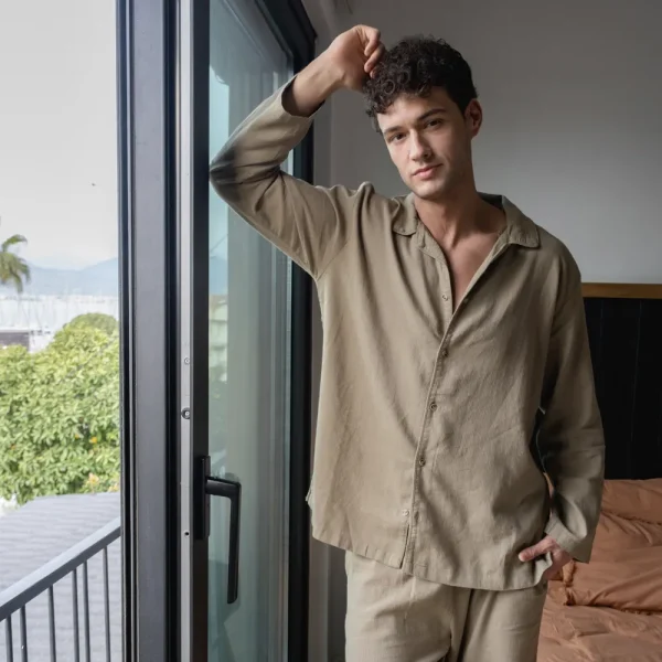 Buldans Sueno Pyjama Set Heren Tijm